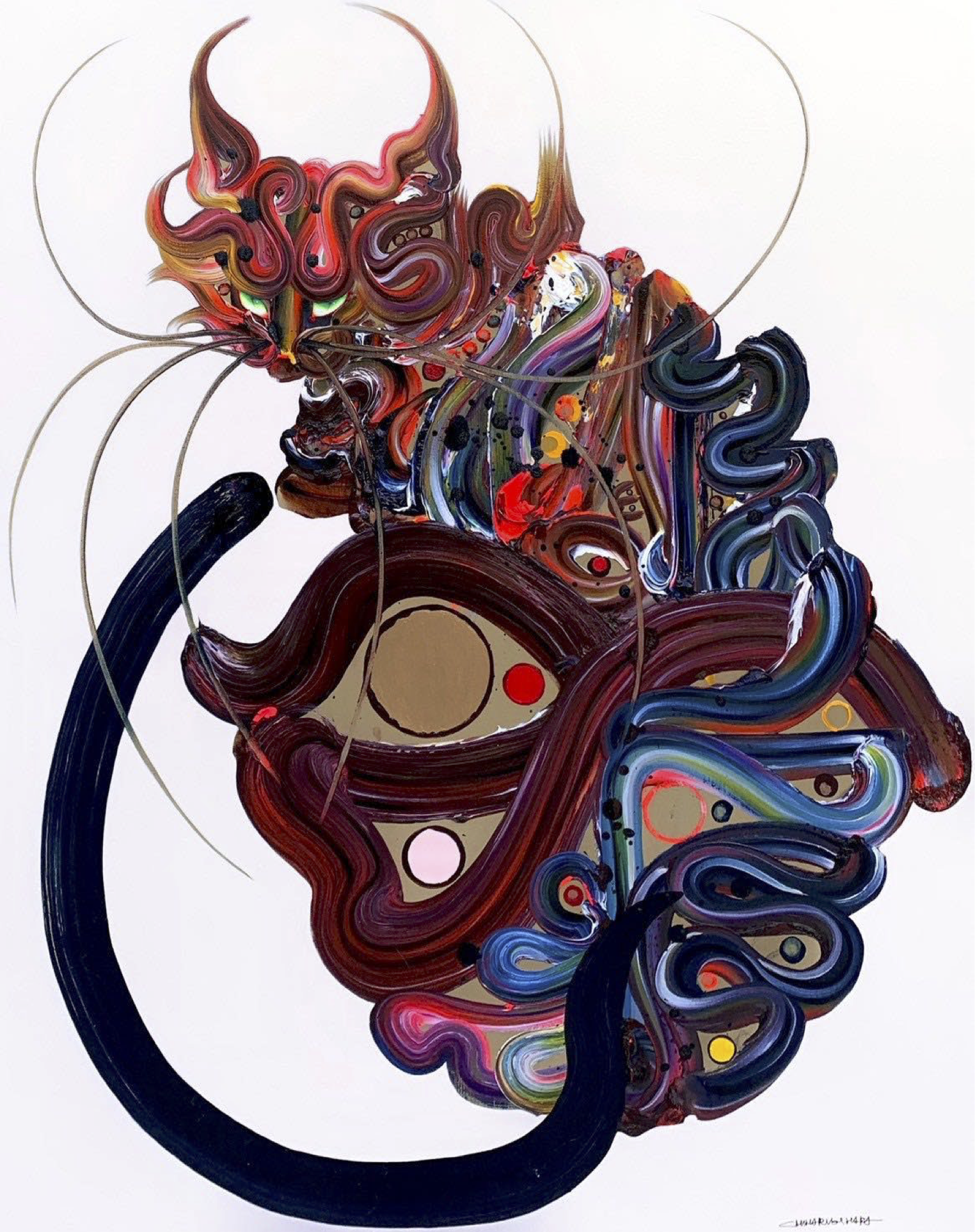 木原千春 版画CERTAIN CAT ED30 chiharu kihara絵画 木原千春 版画CERTAIN CAT ED30 chiharu kihara絵画 木原千春 版画